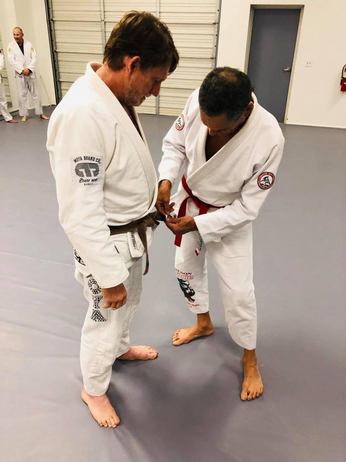 Brown belt · March 23, 2017 · Promoted by Relson Gracie