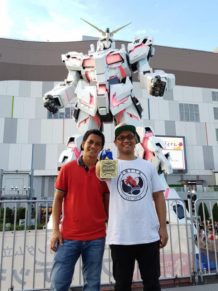 At Odaiba, Tokyo, Japan.