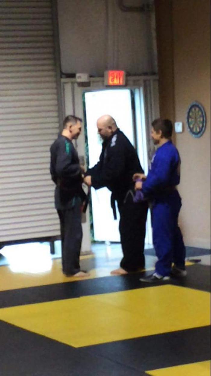 Brown belt · June 12, 2018 · Promoted by Wade Rome