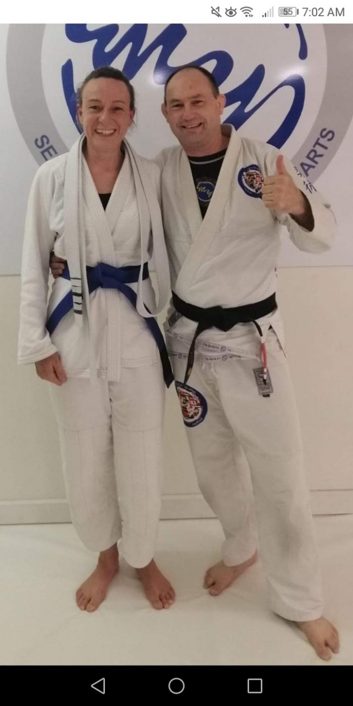 Blue belt · September 22, 2021 · Promoted by Stuart Marks