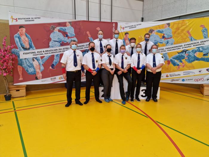 Refereeing at JJIF German Nationals