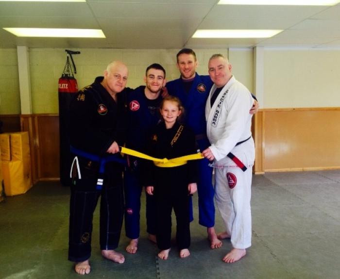 Yellow belt · March 9, 2014 · Promoted by Aaron Rogers