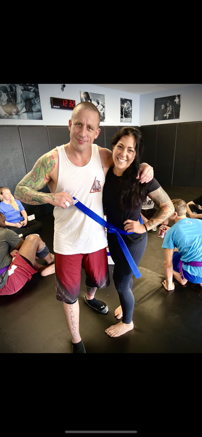 Blue belt · November 2, 2019 · Promoted by Joe Bamboo Wissmann