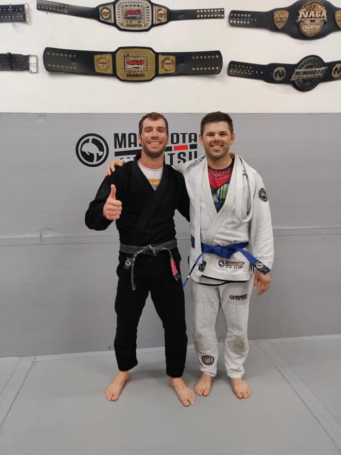 Blue belt · September 28, 2021 · Promoted by Clayton Lyon