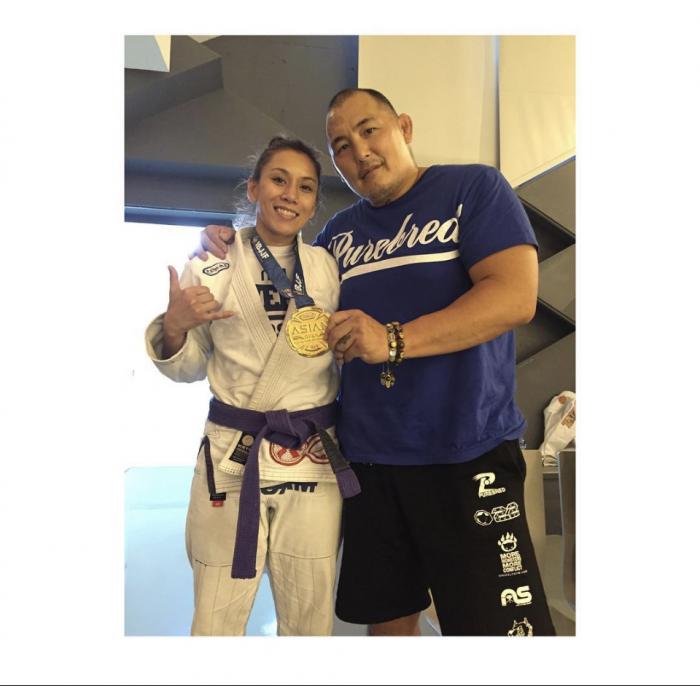 Purple belt · July 11, 2015 · Promoted by Stephen Roberto
