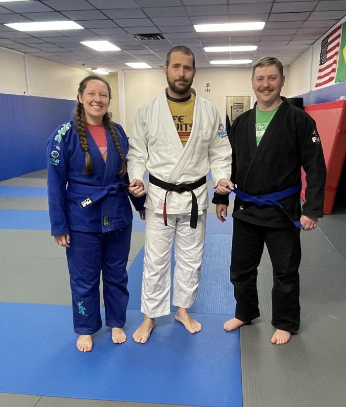 Blue belt · October 7, 2021 · Promoted by Joshua Clements