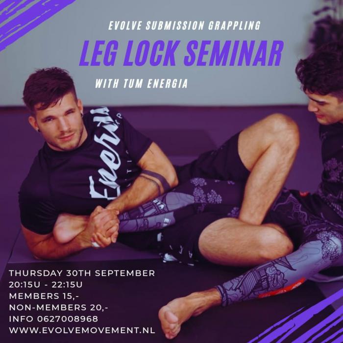 Leglock seminars in the Netherlands