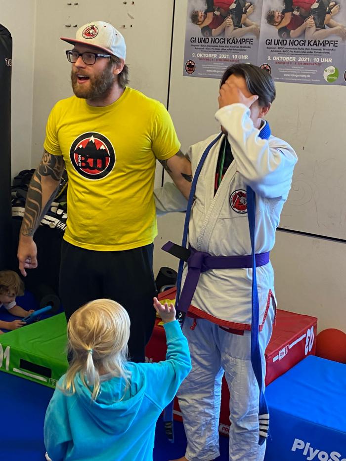 Purple belt · October 9, 2021 · Promoted by Daniel Brauchle