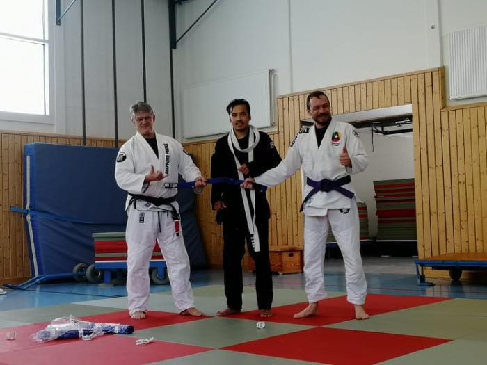 Blue belt · October 9, 2021 · Promoted by Juan de La Fuente Briones