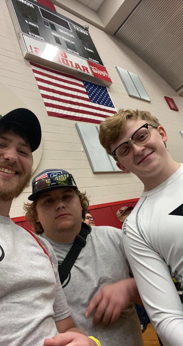 Reid Miller, Stump, and I at New Breed tournament in Savannah Ga. 2021