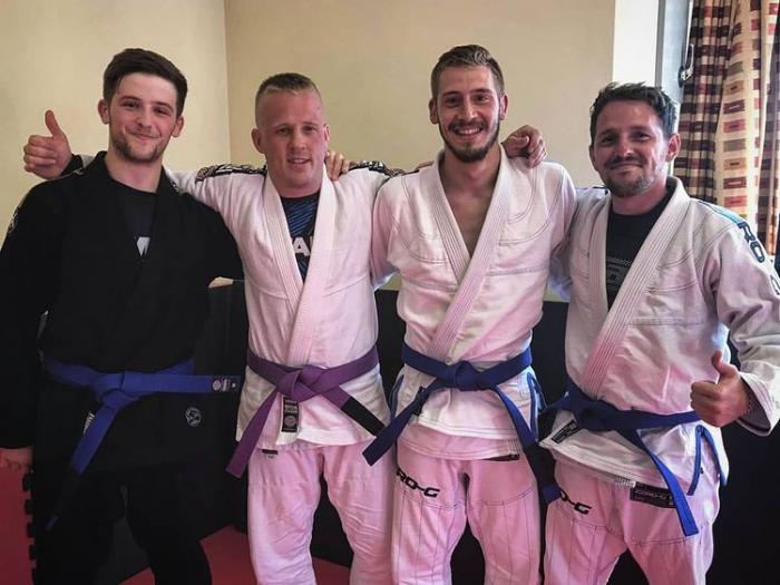 Blue belt · July 12, 2019 · Promoted by Brian Livie