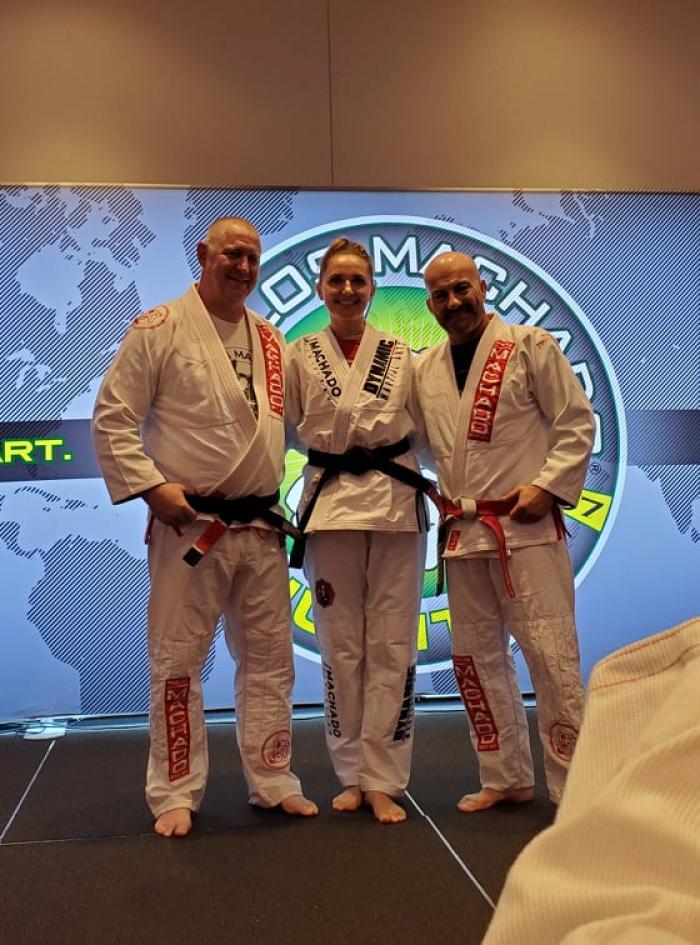 Black belt · October 9, 2021 · Promoted by Larry Keith and Master Carlos Machado