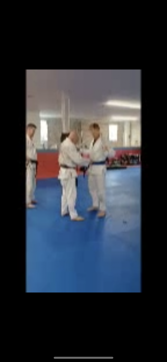 Blue belt · August 12, 2021 · Promoted by Dennis