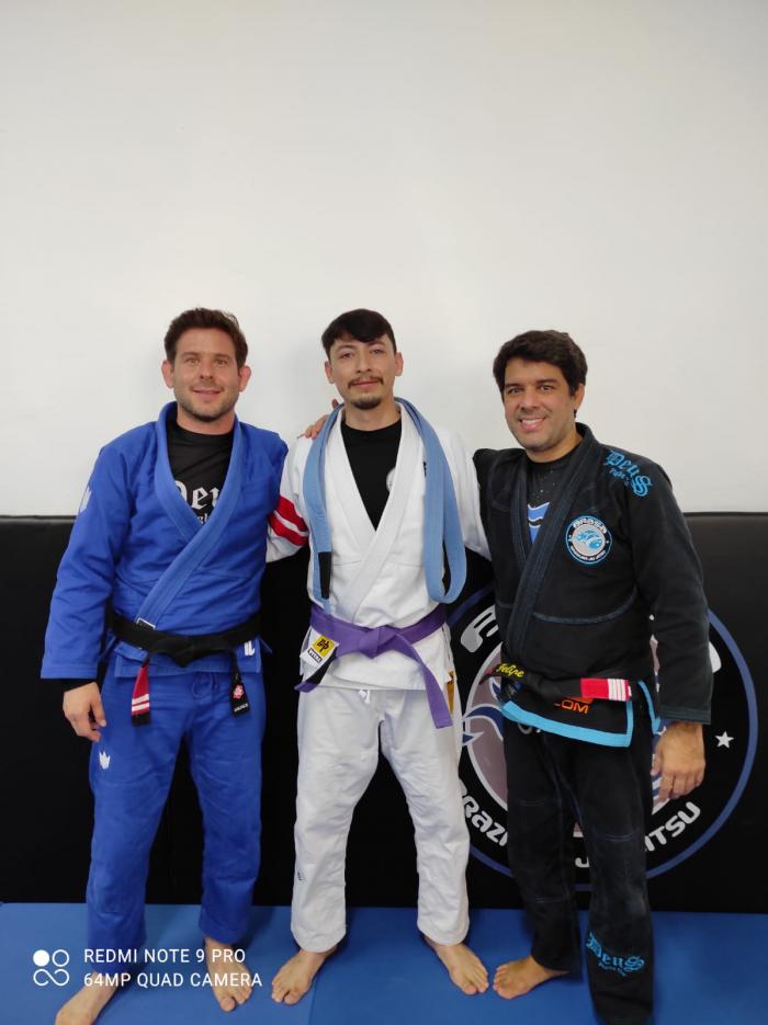 Purple belt · June 6, 2021 · Promoted by Felipe Costa