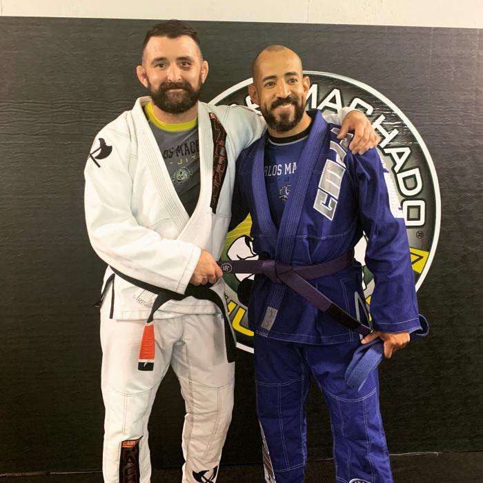 Purple belt · October 5, 2021 · Promoted by Chad Leonhardt