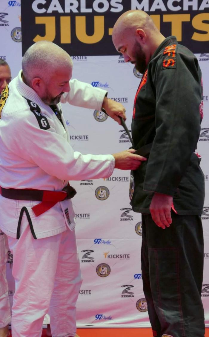 Black belt · October 12, 2019 · Promoted by Carlos Machado