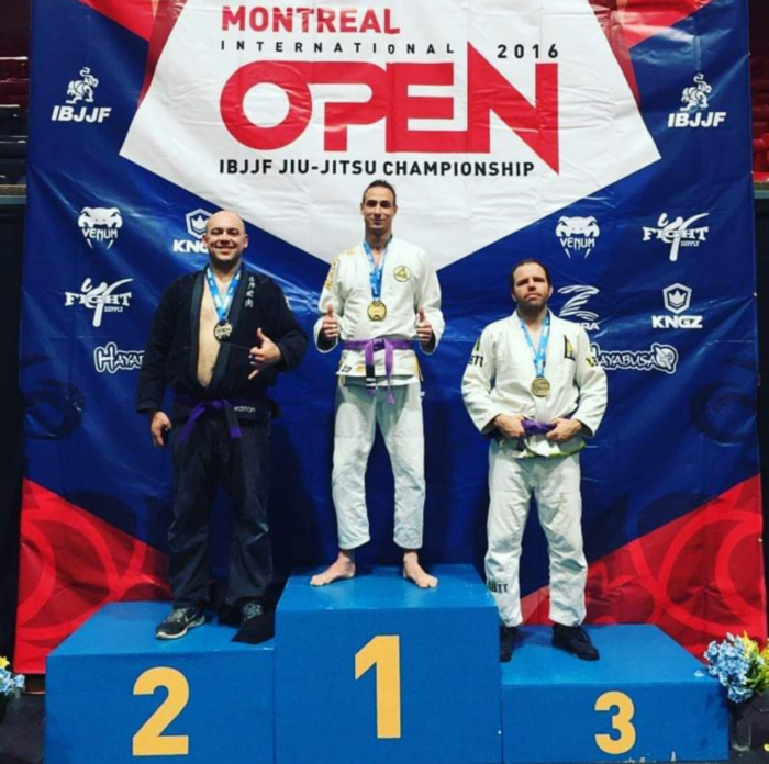 Purple belt · September 28, 2014 · Promoted by Sylvain Moroney