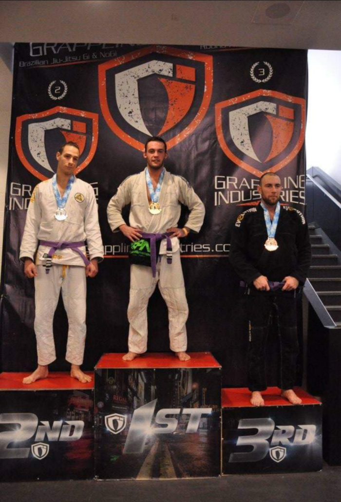 Purple belt · September 28, 2014 · Promoted by Sylvain Moroney