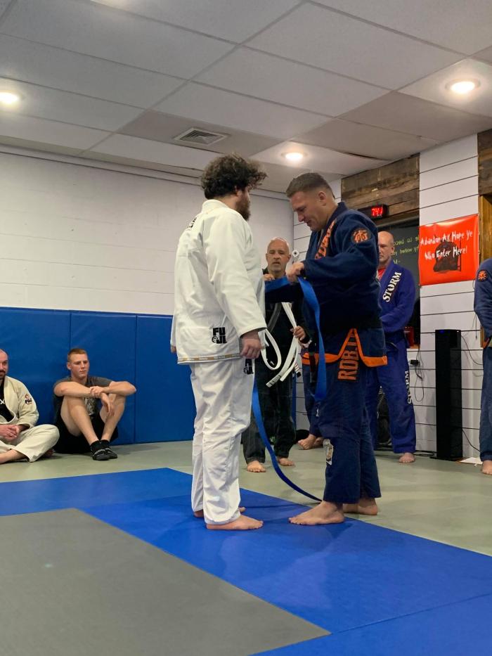 Blue belt · October 14, 2021 · Promoted by Rosendo Diaz