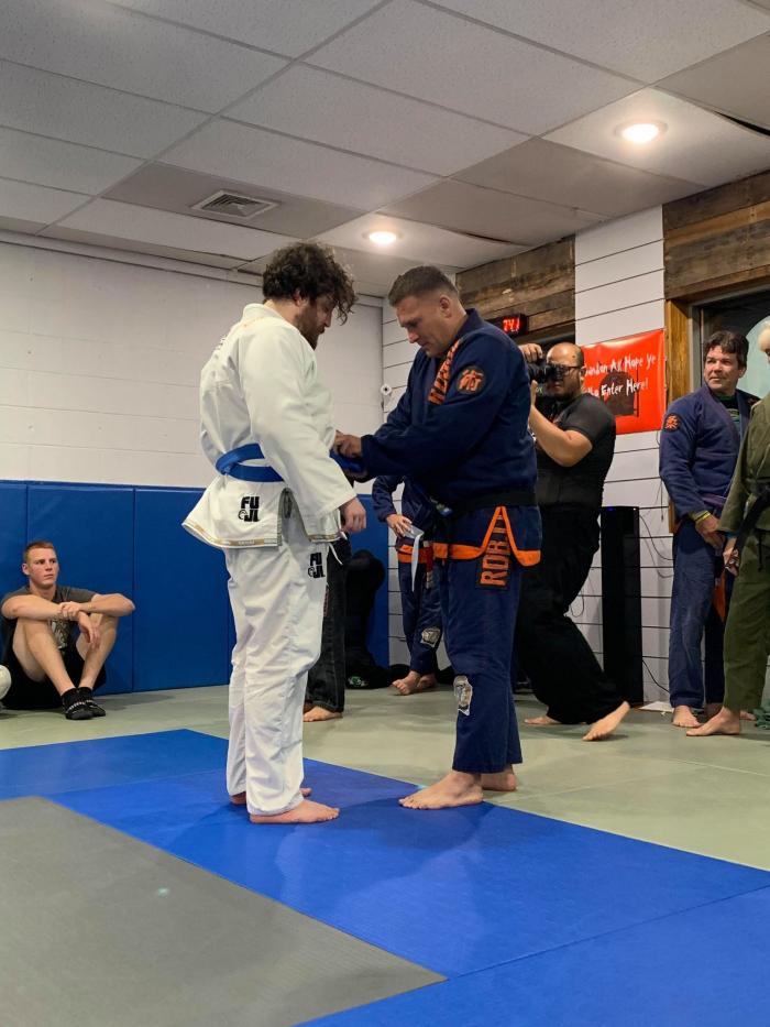 Blue belt · October 14, 2021 · Promoted by Rosendo Diaz