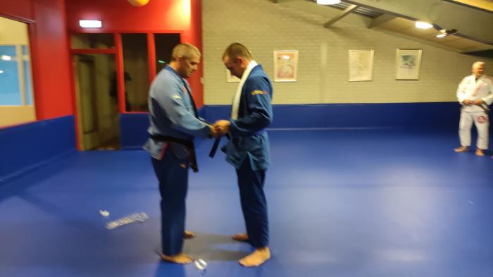 Blue belt · September 28, 2021 · Promoted by Michel Kragten