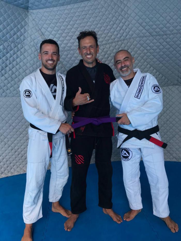 Purple belt · September 26, 2021 · Promoted by Gustavo Vitolo