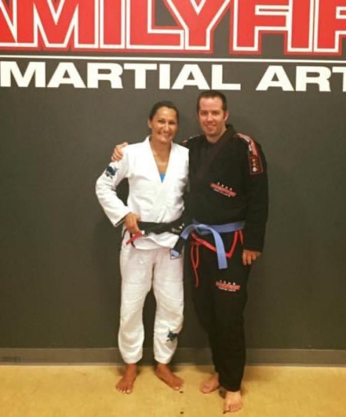 Blue belt · September 15, 2015 · Promoted by Kelley Perotti