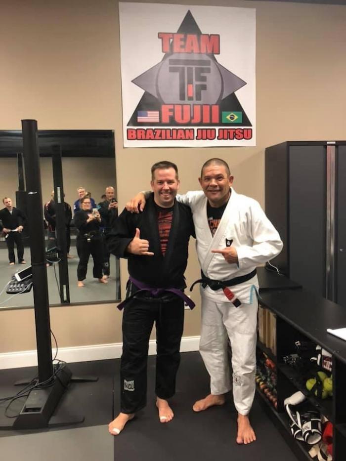 Purple belt · September 8, 2019 · Promoted by George Fujii