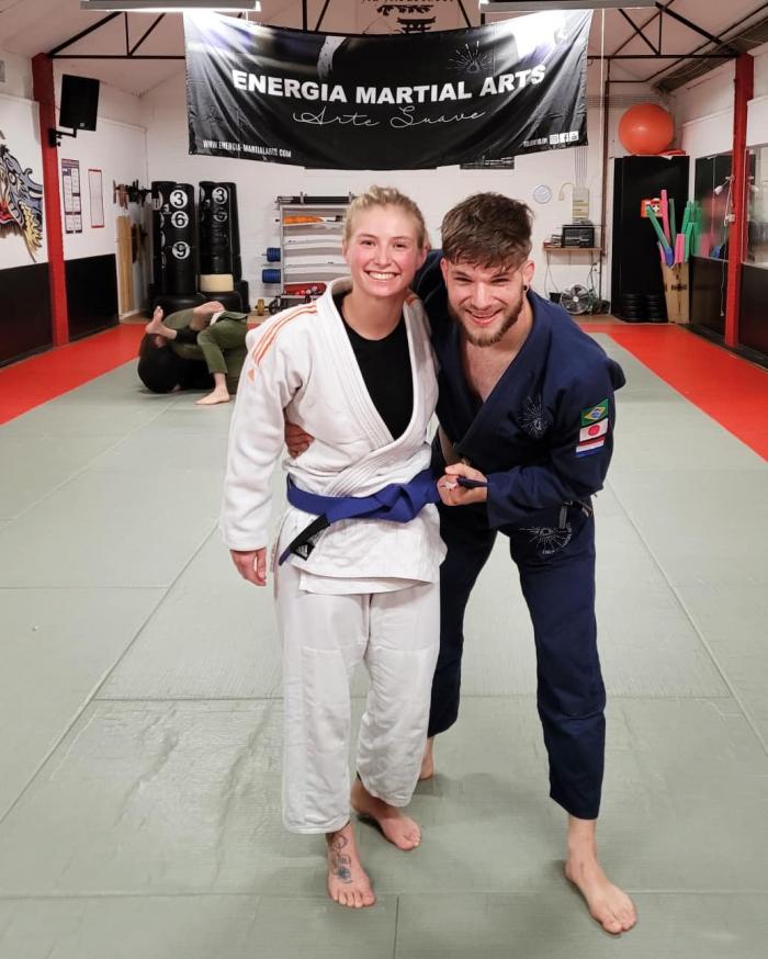 Blue belt · October 15, 2021 · Promoted by Tum Energia