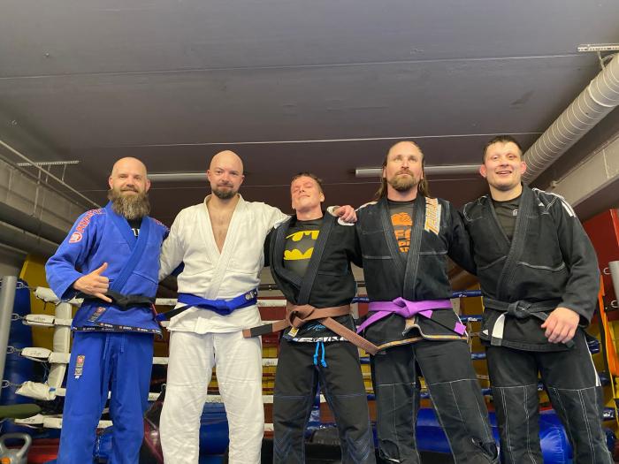 Purple belt · October 15, 2021 · Promoted by Henri Oksala id#6066 and Tuomo Malinen id#6171