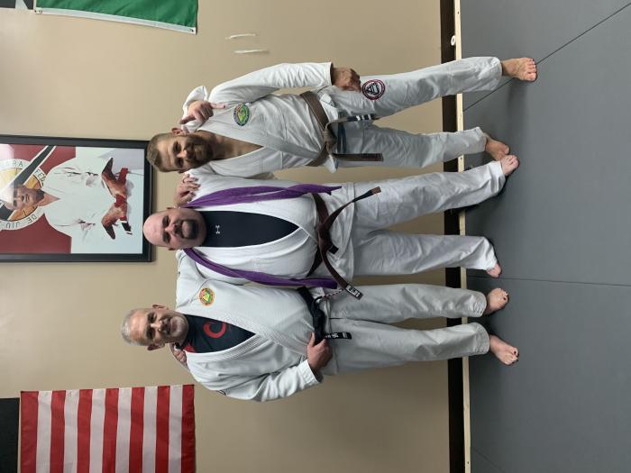 Brown belt · October 15, 2021 · Promoted by Professor Keith Owen