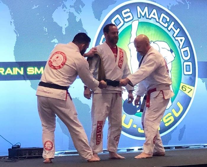Black belt · October 9, 2021 · Promoted by Master Carlos Machado