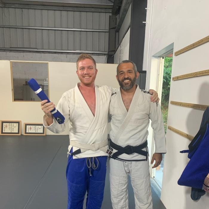Blue belt · November 17, 2020 · Promoted by Mottsin Thomas