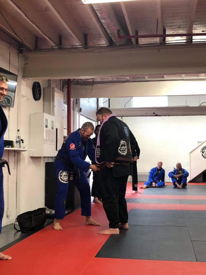 Brown belt · October 2, 2021 · Promoted by Kyle Watson