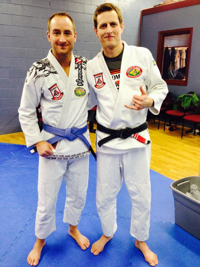 Blue belt · December 20, 2014 · Promoted by Professor Matt Strack