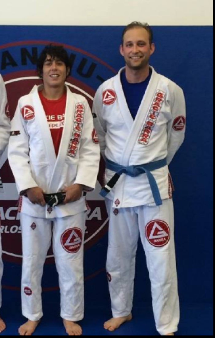 Blue belt · June 23, 2012 · Promoted by Rener and Ryron Gracie