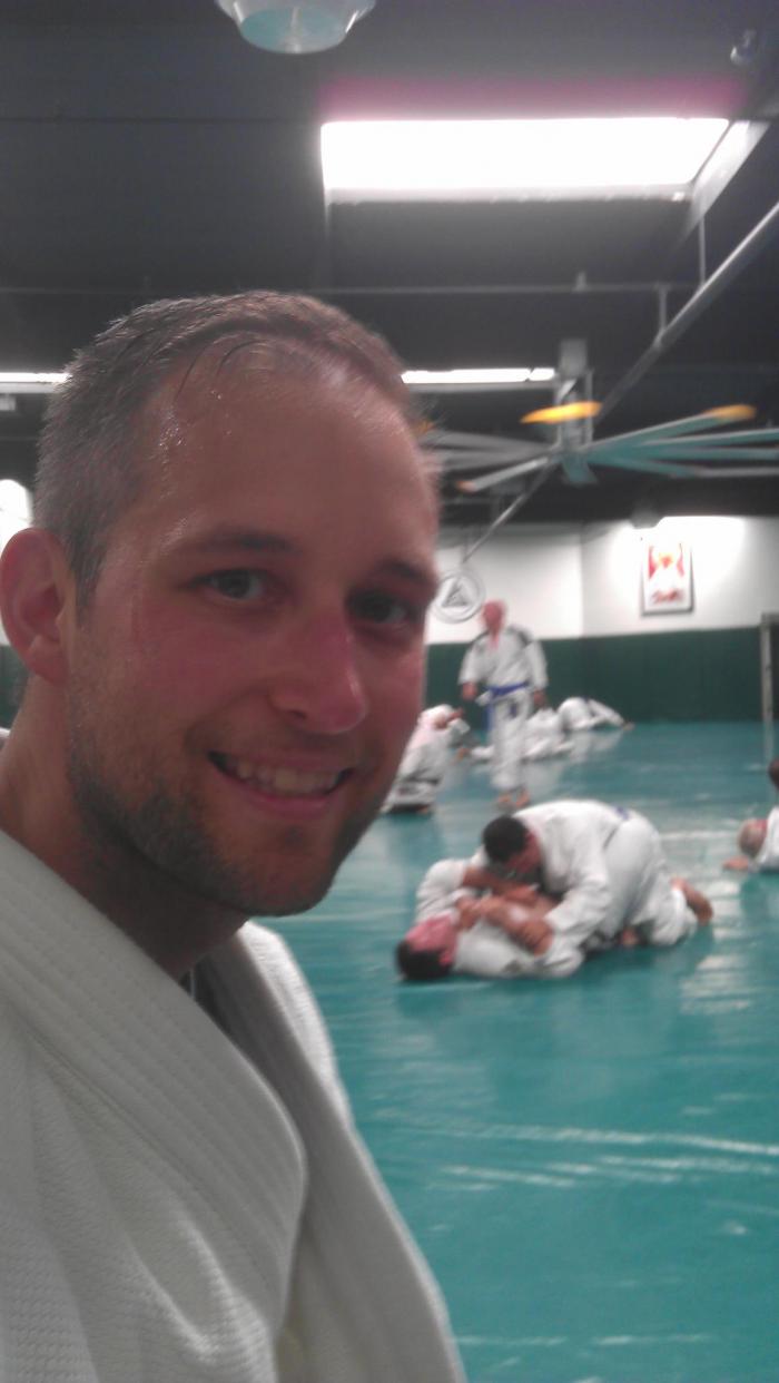 Training at the Gracie Jiu Jitsu Academy 2011 - Torrance