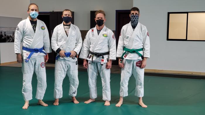 Me and some of the afternoon crew Gracie Jiu Jitsu Mukilteo - October 2021