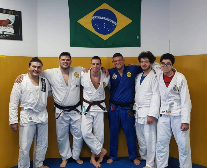 Picture at the Munduruca brothers seminar with  my first students