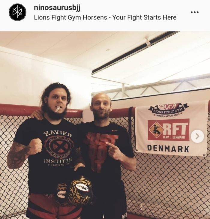 Coach Mirza Begovic of Lions Fight Gym