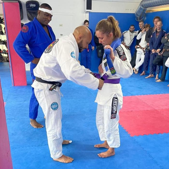 Purple belt · October 16, 2021 · Promoted by Luiz Paulo Lyra