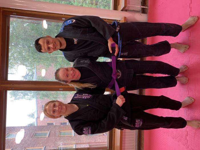 Purple belt · September 12, 2021 · Promoted by Sami Mehamedi