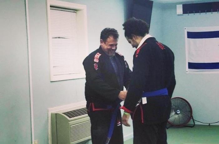 Blue belt · September 25, 2021 · Promoted by Robert A. Corbin / Roy Harris Jiu Jitsu
