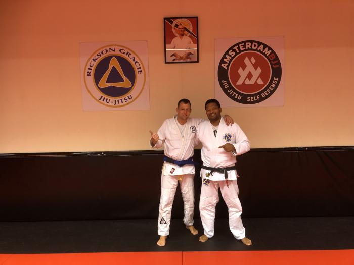 Blue belt · November 28, 2018 · Promoted by Raoul Hiwat