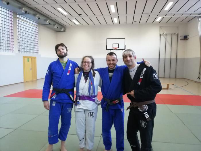 Purple belt · October 24, 2021 · Promoted by Oliver Geddes