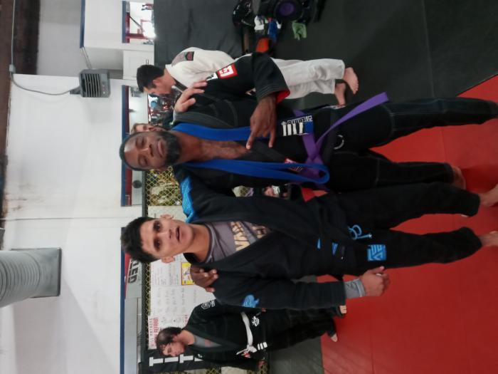 Purple belt · October 23, 2021 · Promoted by Santos R Rivera