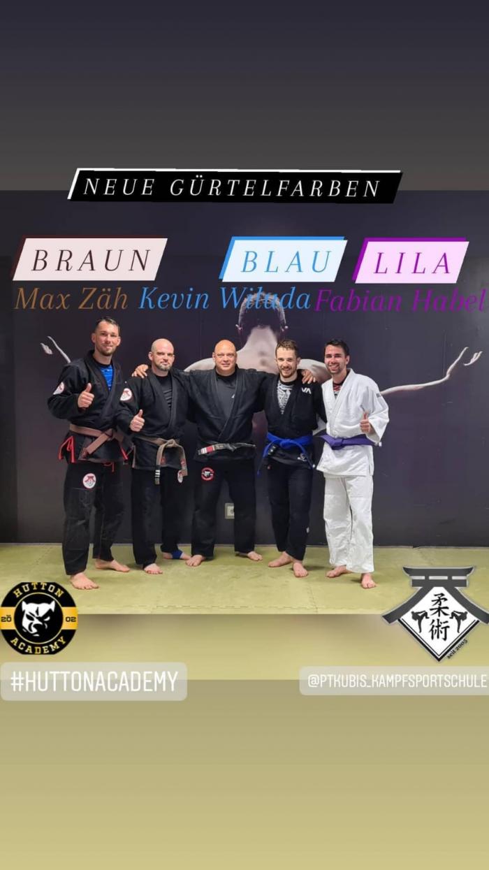 Purple Belt Graduation with Hans Hutton, 20th of June 2021