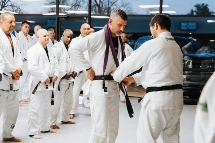 Brown belt · April 8, 2021 · Promoted by Mike Braswell