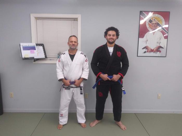 Blue belt · September 25, 2021 · Promoted by Robert A. Corbin / Roy Harris Jiu Jitsu