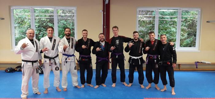 Purple belt · October 17, 2021 · Promoted by Michael Haselein